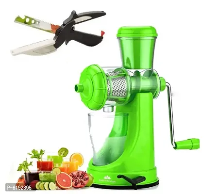 Combo Of Hand Juicer With Clever Cutter For Fruits And Vegetables