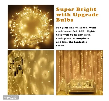 Trendy Latex, Cardstock Decoration Items For Birthday -26Pcs Combo With White Net, Led Fairy Lights And Pink-Golden Balloons - Background Decoration Items, Cabana Tent Decoration-thumb3
