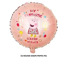 Peppa Pig Birthday Decoration Theme With Birthday Banner-thumb3