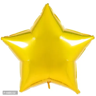 Stylish Yellow Twinkling Star Shape Foil Balloon For Kids