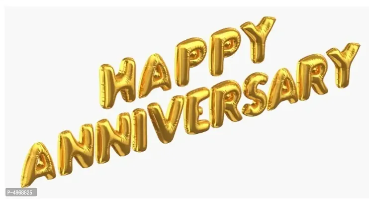 Attractive Party Decoration Happy Anniversary foil letter