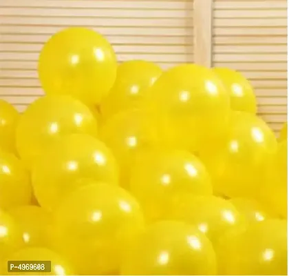 Yellow balloon set