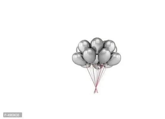 Silver  balloon set