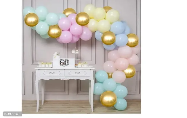 Attractive Party Decoration pastel colorful 135 pcs combo set