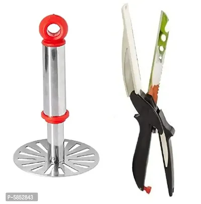 Multipurpose Clever Cutter + Masher