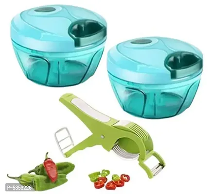 1 vegetable cutter +2  Vegetable chopper