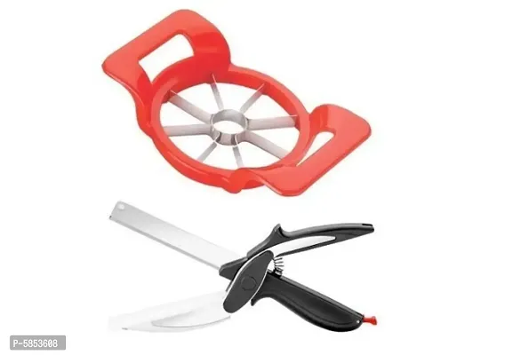 1 Apple cutter +1clever vegetable cutter