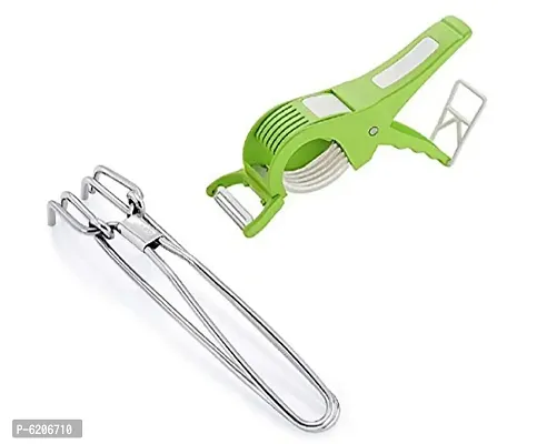 Combo Stainless Steel pakad and  and Vegetable Cutter