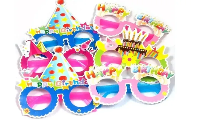 Paper Birthday Goggles Party Fun (Pack of 6)