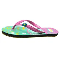 POLITA Women's Flip-Flops and Slippers (4, Green)-thumb1