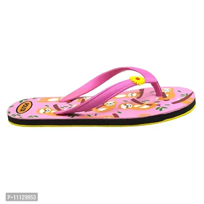 Women's Multicolor Stylish Flip Flop & Slippers Pink (Pink, numeric_5)-thumb4