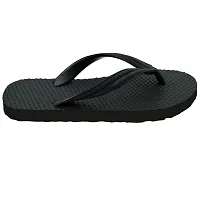 POLITA mens Mens Black F7m Flip Flops Slipper-thumb2