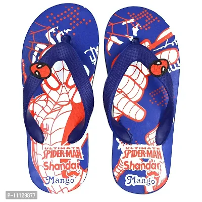 POLITA Unisex-Child Kids Spiderman Flip Flop & Slipper (Blue, numeric_13)-thumb0