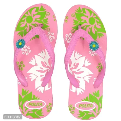 Women's Flip-Flops and Slippers (7, Pink)