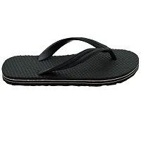 POLITA Men's Black Flip-Flops - 7 UK-thumb3