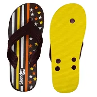 POLITA Mens 5Star Brown Flip Flops & Slippers Slipper (f43)-thumb1