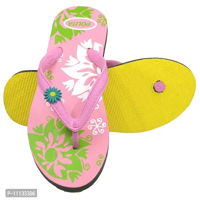 Women's Flip-Flops and Slippers (7, Pink)-thumb3