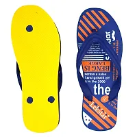 POLITA Men's Flip Flops Thong Sandals (Blue, 9)-thumb2