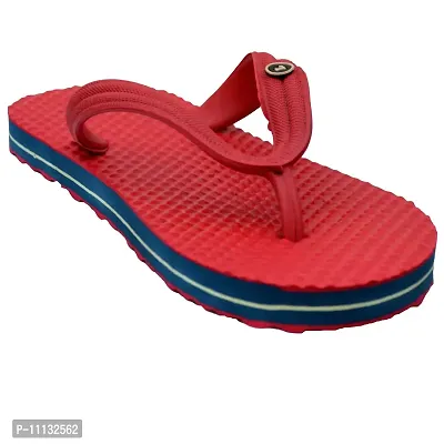 POLITA Mens Red F9 Health flip Flops  Slippers Slipper-thumb3