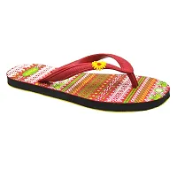 POLITA Women Red Ribbon Flip Flops & Slippers Slipper (f82), 5 UK-thumb2