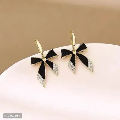 Stylish black korean earring for girls  womens-thumb3