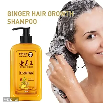 Ginger Hair Dye Instant Hair Growth Shampoo | Ginger Anti-Dandruff Shampoo For Healthy Scalp  Hair | Daily Use Shampoo | Damage Repairs | Scalp Nourishing Ginger Shampoo for Hair Growth  Healthy Hai