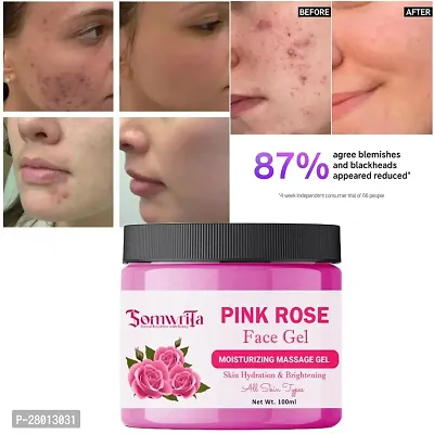 SOMWRITA ROSE Face Gel,Clearance Mela Special,Skin Lightening  Tan Removal Face Gel,Oil C-thumb0