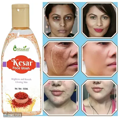 Chitaaksh Kesar Face Wash For Glowing Skin 100ml-thumb0