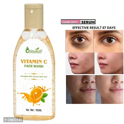 Chitaaksh Vitamin C Face Wash,Clearance Mela Special,Skin Lightening  Tan Removal Face wash,Oil C