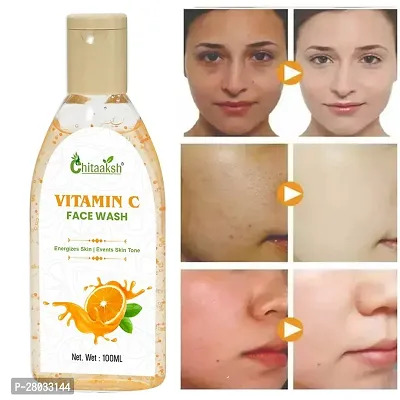 Chitaaksh Vitamin C Face Wash,Clearance Mela Special,Skin Lightening  Tan Removal Face wash,Oil C-thumb0