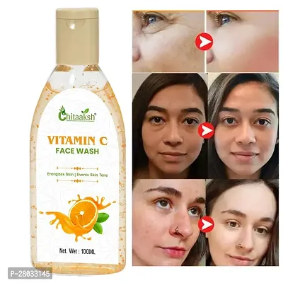 Chitaaksh Vitamin C Face Wash,Clearance Mela Special,Skin Lightening  Tan Removal Face wash,Oil C-thumb0