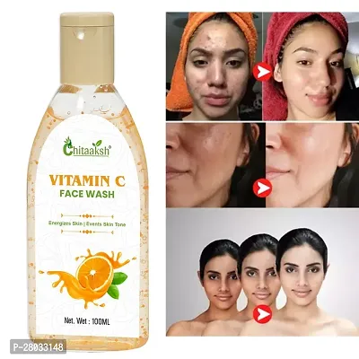 Chitaaksh Vitamin C Face Wash,Clearance Mela Special,Skin Lightening  Tan Removal Face wash,Oil C