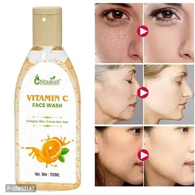 Chitaaksh Vitamin C Face Wash,Clearance Mela Special,Skin Lightening  Tan Removal Face wash,Oil C