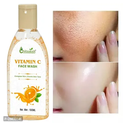 Chitaaksh Vitamin C Face Wash,Clearance Mela Special,Skin Lightening  Tan Removal Face wash,Oil C