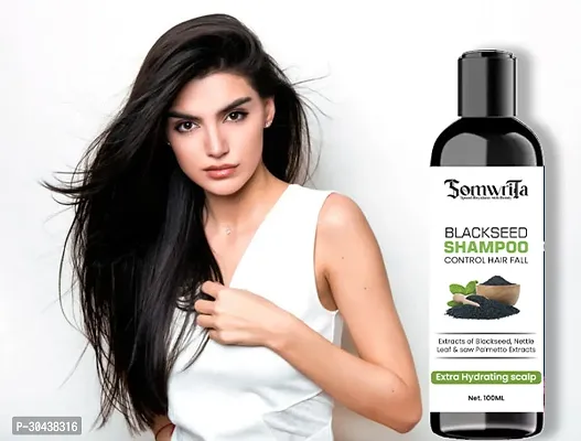 Pure  Natural Blackseed Shampoo - For Great Shine And Luster Hair 100ml.-thumb0