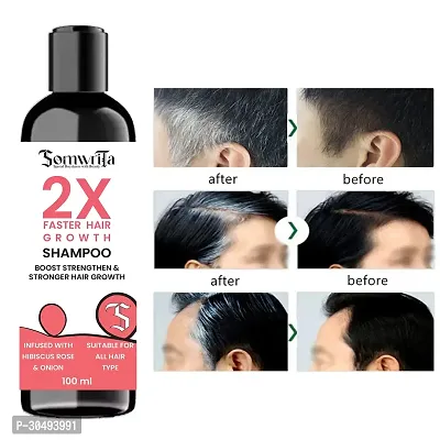 Faster Hair Growth with Hibiscus, Rose, and Onion for Strengthen and Strong Hair- 100ml-thumb2