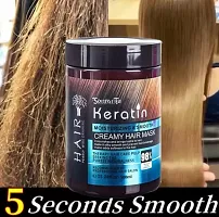 Keratin Cream Hair Mask, Moisturizing  Smoothing for Dry Damaged Pack of 1-thumb1