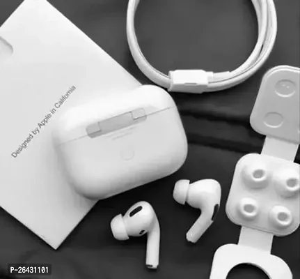 Stylish Headphones White In-ear  Bluetooth Wireless