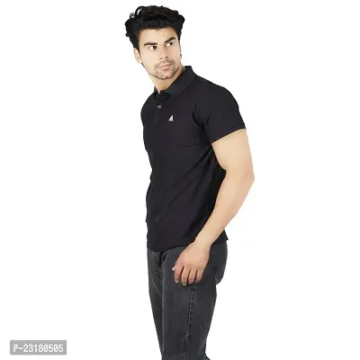 Stylish Polycotton Polo T-shirt For Men-thumb4