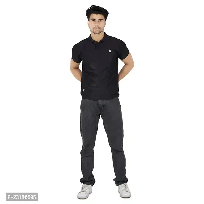 Stylish Polycotton Polo T-shirt For Men-thumb5