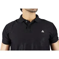 Stylish Polycotton Polo T-shirt For Men-thumb2