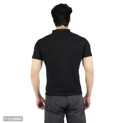 Maindrain Chinese Collar Slim Tshirt-thumb4