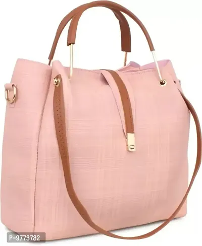 DANIEL CLARK Handbags Set of 2 For Women and Girls (Cream)-thumb4