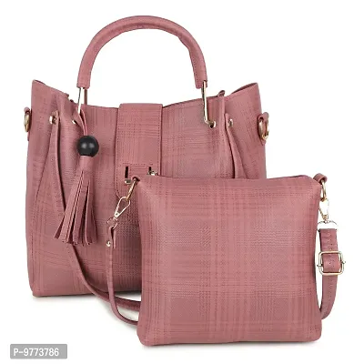 Handbags For Women Combo (Set of 2) Daniel Clark (Peach)