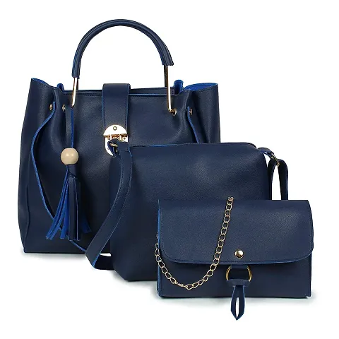 Fancy PU Handbags for Women- 4 Pieces