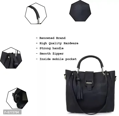 DANIEL CLARK Womens Handbag/Ladies Shoulder Bag/Girls tote bag/Croc Pattern/Office Bag for women (Green)-thumb4
