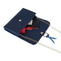 DANIEL CLARK Women's Stylish Handbag Combo (Set of 3, Blue)-thumb4
