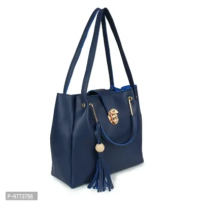 Daniel Clark Womens Stylish Handbags Combo (Set of 3) (Blue)-thumb3