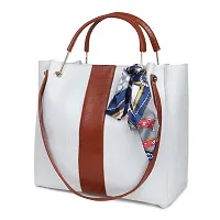 Daniel Clark Women's stylish Handbags (White Croco)-thumb2
