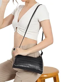 Stylish Solid Sling Bag for Women-thumb1